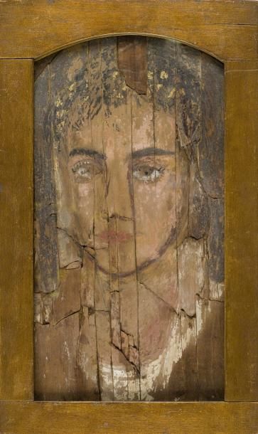 Portrait de femme du Fayoum. Égypte, époque romaine. 33,5 x 17 cm
Provenance : &hellip;