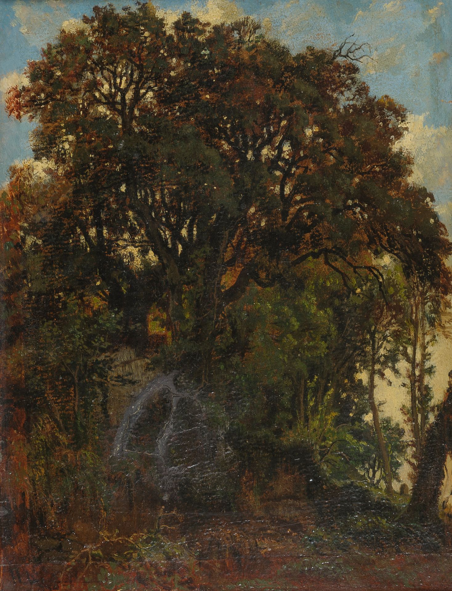 Null Félix Hippolyte LANOÜE (Versailles 1812 – 1872)

Vue d’un bois à Frascati

&hellip;