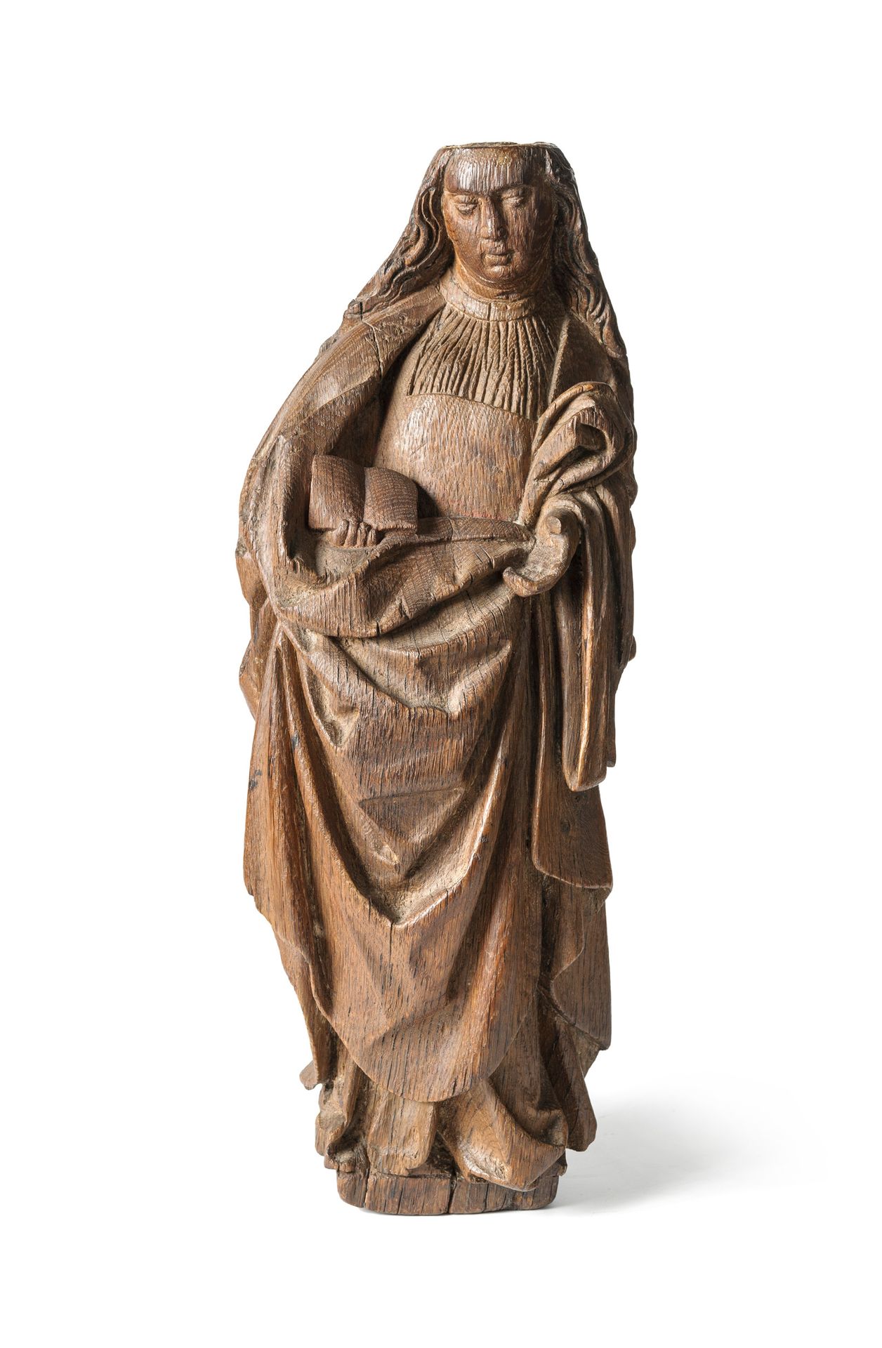 Null Sainte en chêne sculpté.

Haut. : 45 cm

(manques)