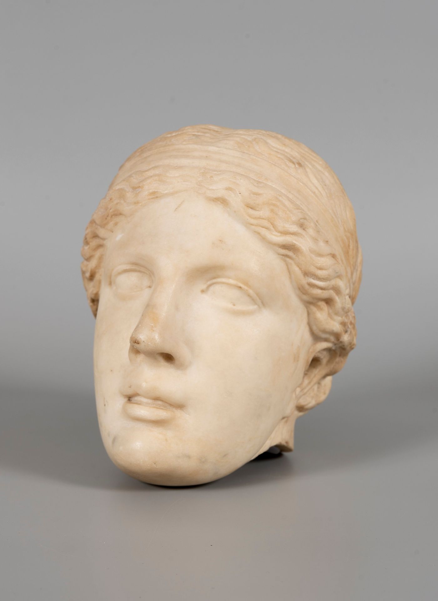Null Female head probably DEMETER

Beautiful head adorned with a ribbon in the w&hellip;