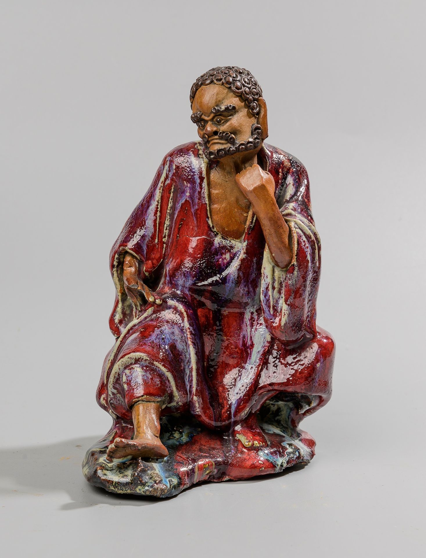 Null CHINA.

Seated figure in stoneware (accident)

Height : 20 cm 20 cm high