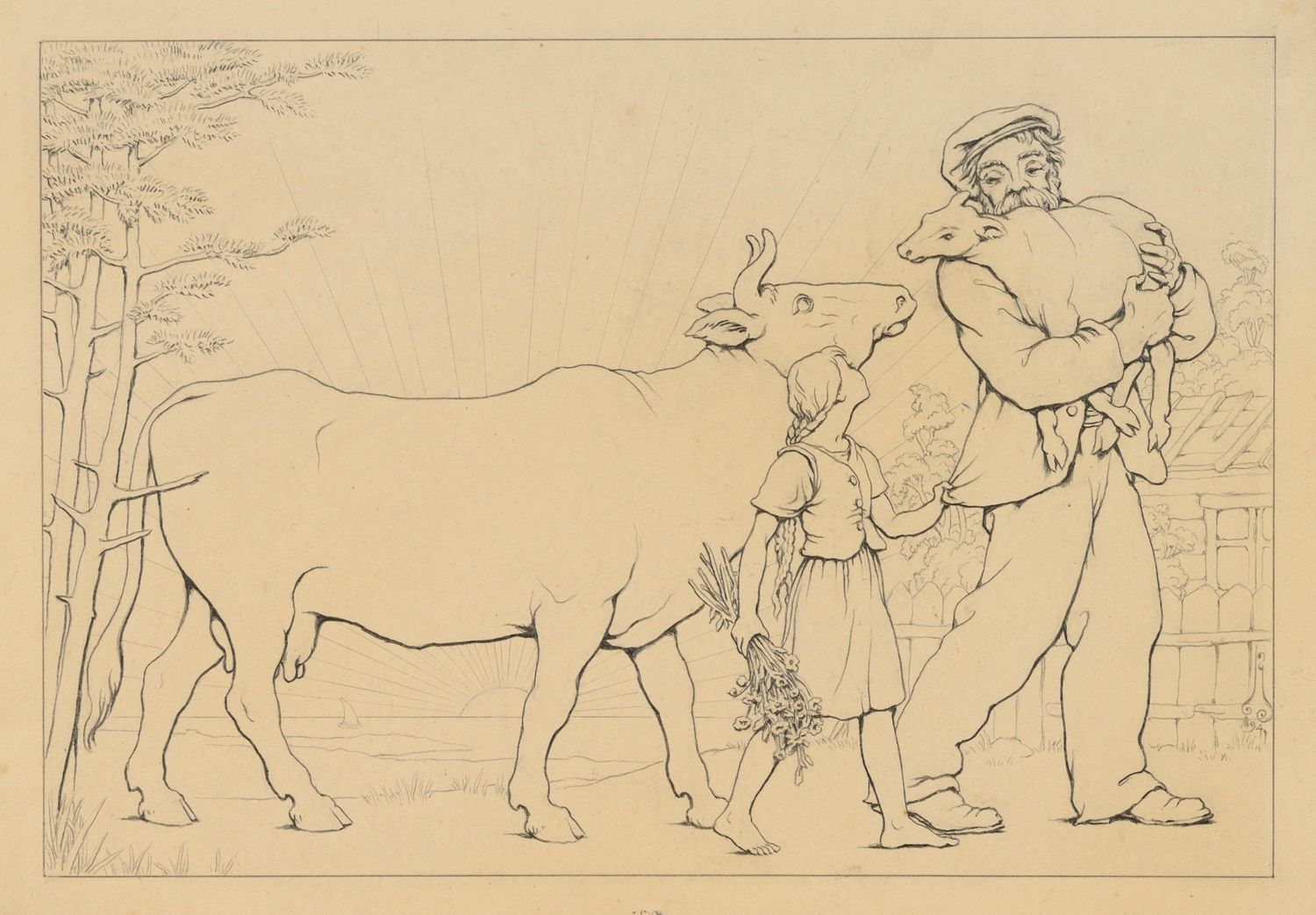 Null Nicolas KALMAKOFF (1873-1955)

Rückkehr von den Feldern 

16,5 x 24 cm