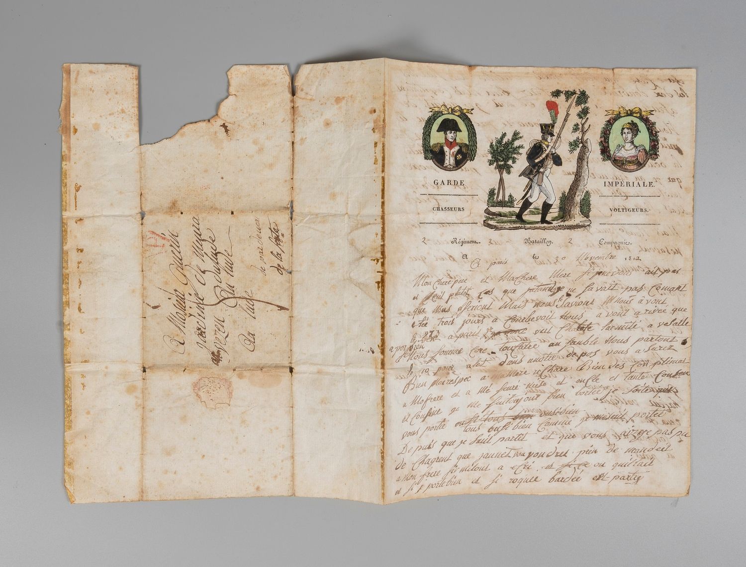 Null SOLDIER'S LETTER.

Letter from a chasseur voltigeur, addressed to his paren&hellip;