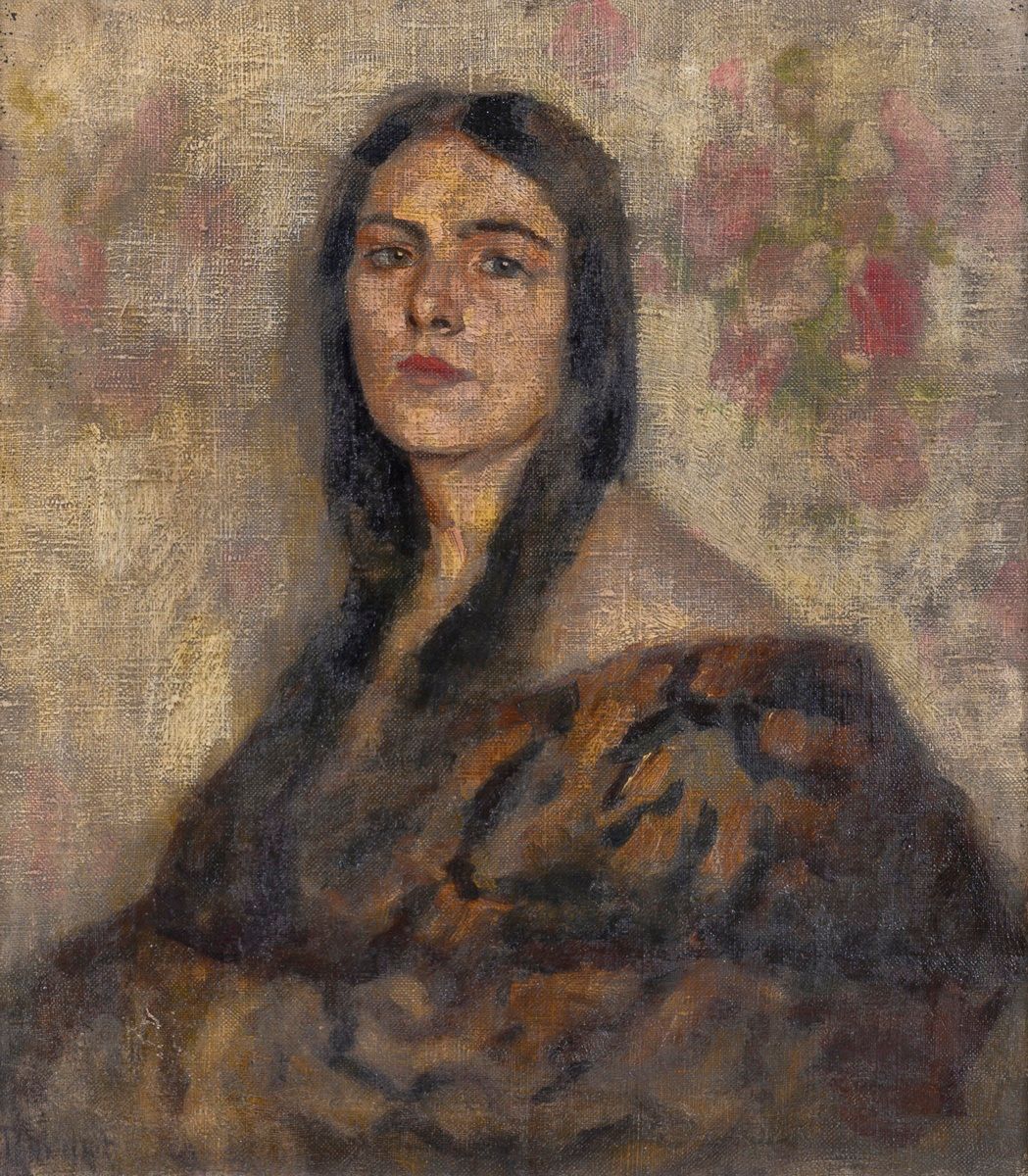 Null Escuela Moderna

Retrato de una mujer

Óleo sobre lienzo

45 x 40 cm.