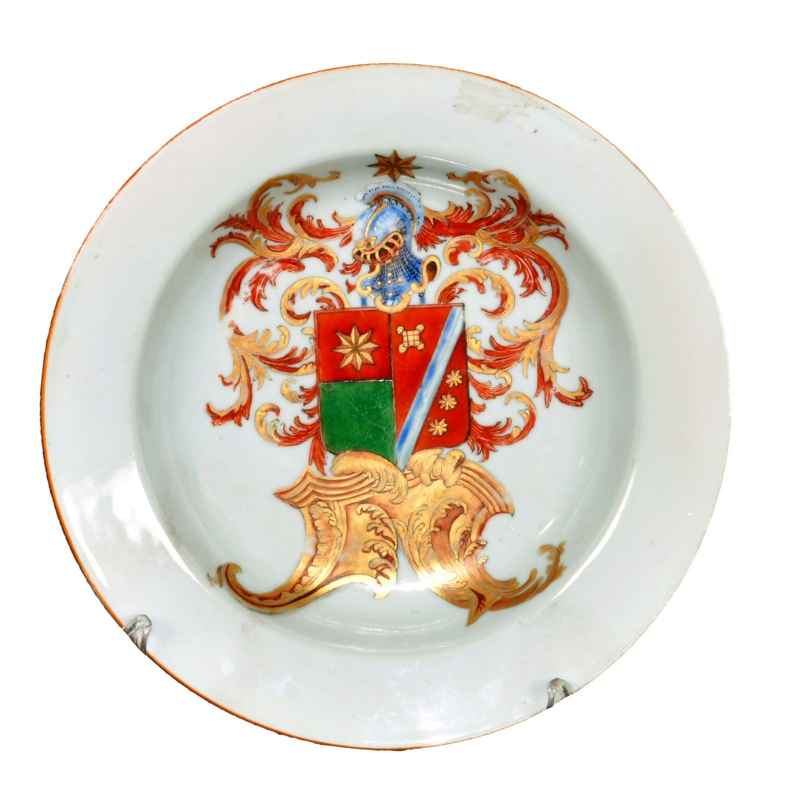 Null 中国，清代，乾隆时期（1736-1795年）

汤盘上有多色的纹章装饰。

瓷器

23,5

出处：Liénart van Lidth de Jeu&hellip;