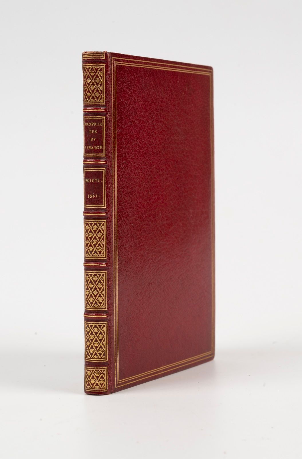 Null CAVIGIOLI (Giovanni Battista). Libro de las propiedades del vinagre. Poicti&hellip;