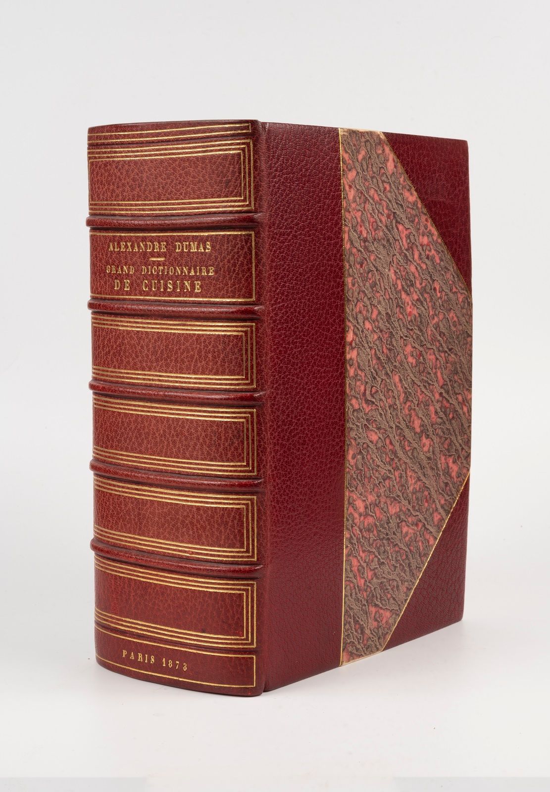 Null DUMAS (Alexandre). Gran diccionario de cocina. París, Alphonse Lemerre, 187&hellip;