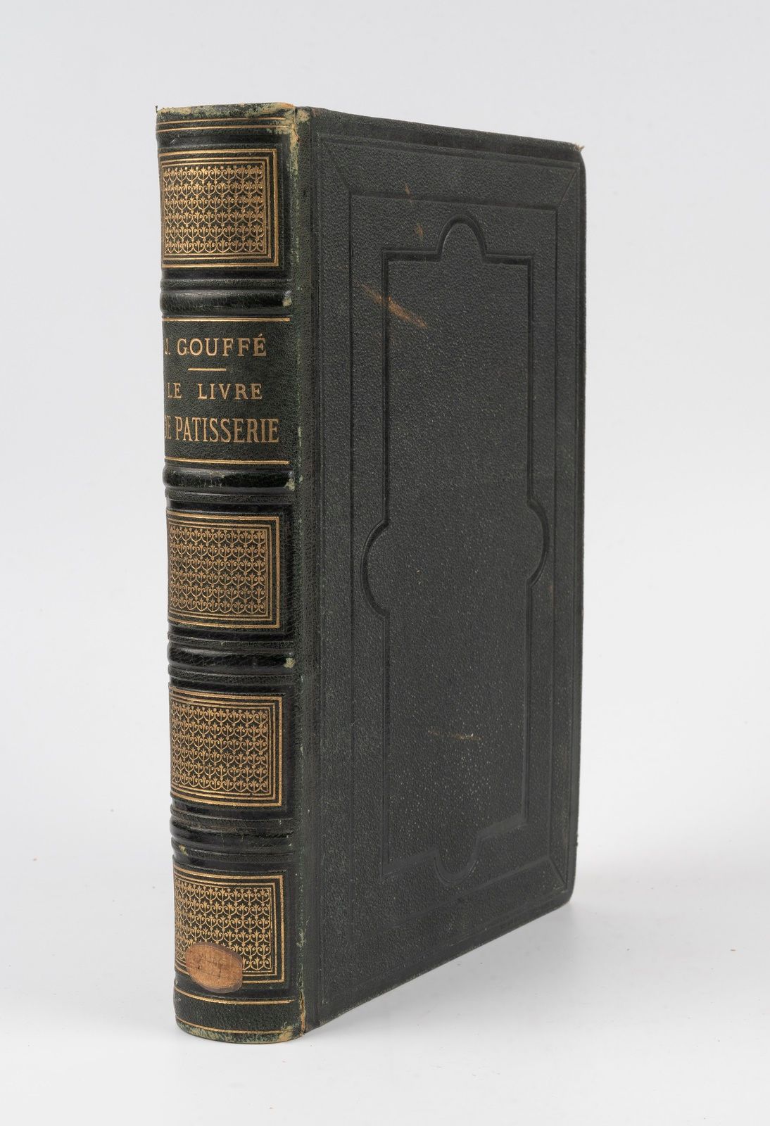 Null GOUFFÉ（朱尔斯）。Le Livre de pâtisserie.巴黎，Hachette et Cie, 1873。大8开本，绿色半旗袍，书脊有装&hellip;