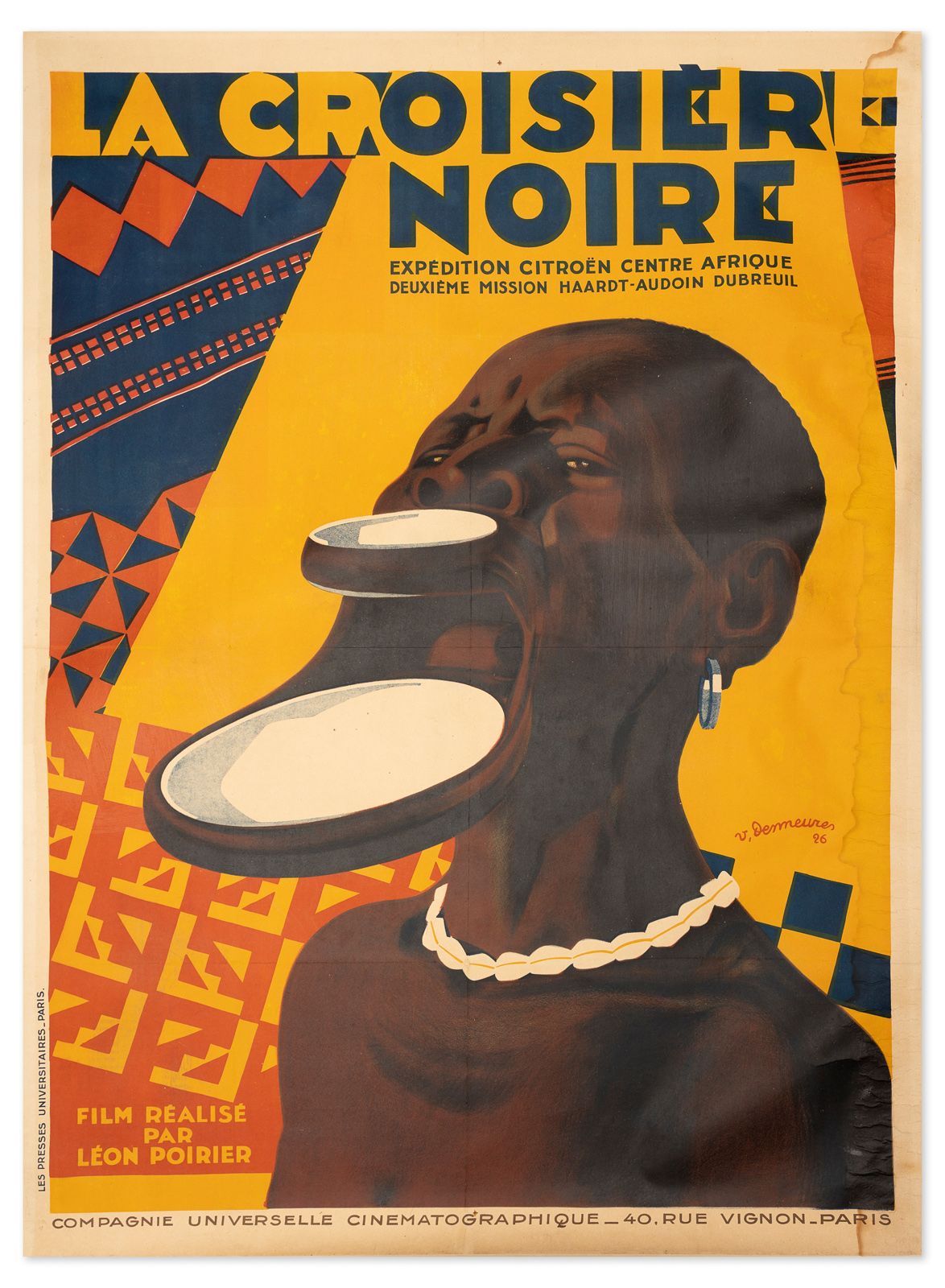 CROISIÈRE NOIRE. — DESMEURES (Victor). BLACK CRUISE. - DESMEURES (Victor).
The B&hellip;