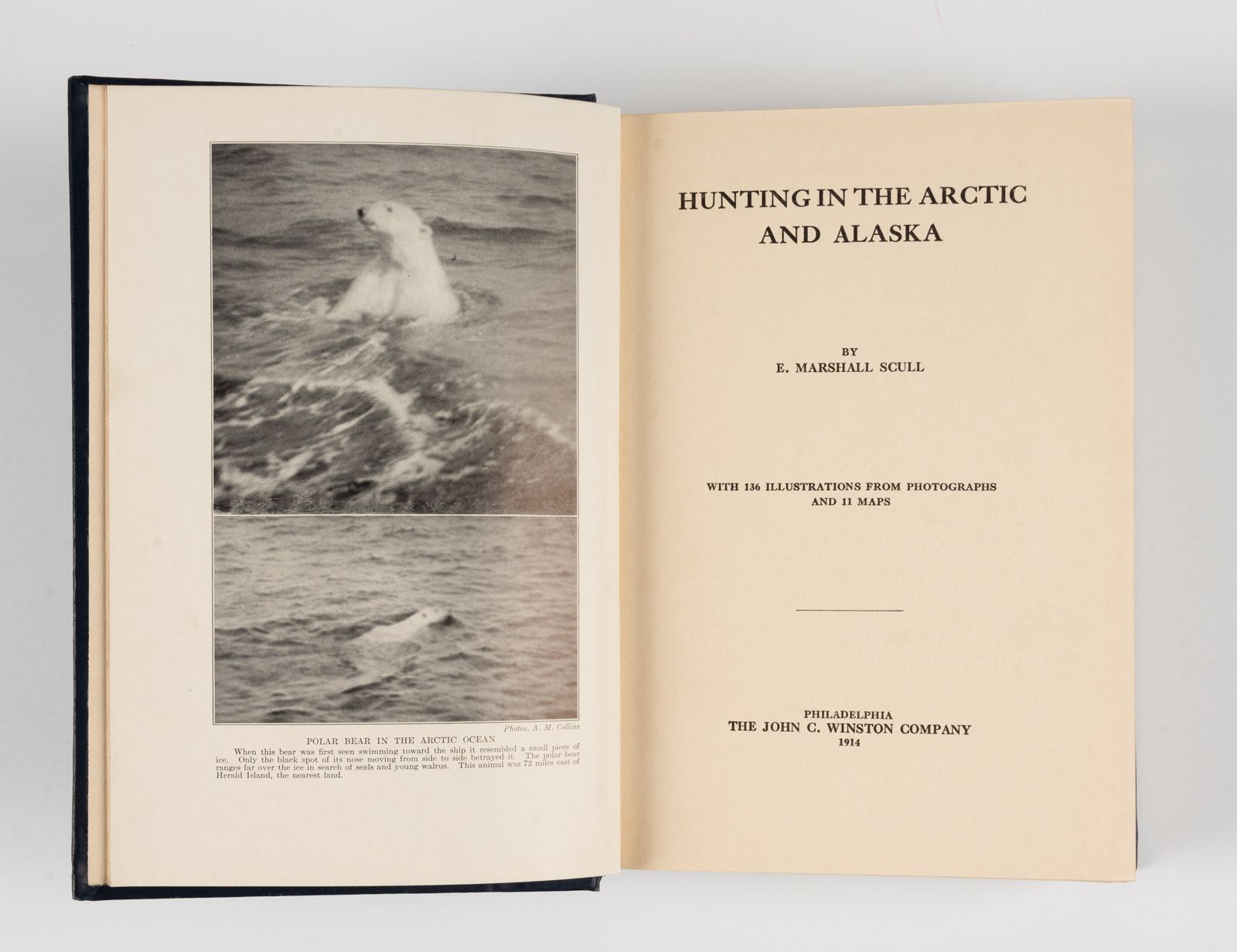 MARSHALL SCULL (E.). MARSHALL SCULL (E.). 
Hunting in the Artic and Alaska.
Phil&hellip;