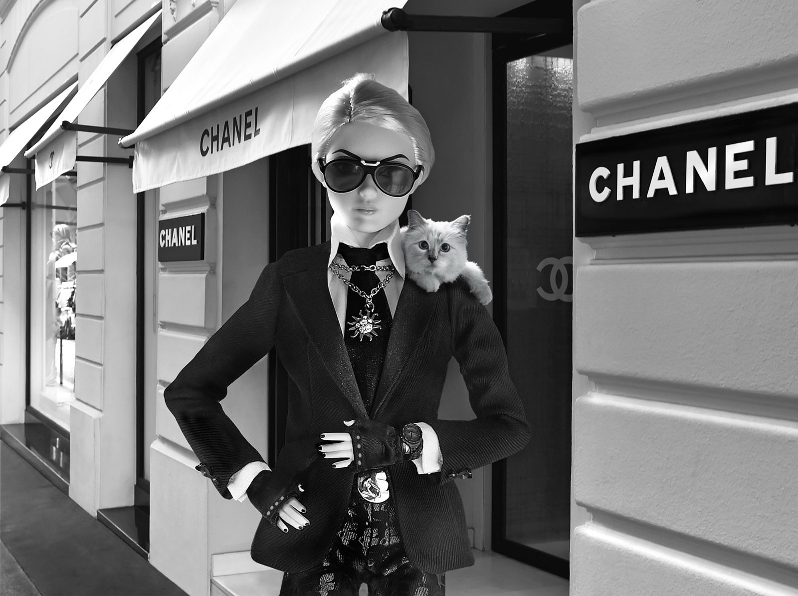 Michel Tréhet (né en 1950) 31 rue Cambon
Barbie® della collezione Karl Lagerfeld&hellip;