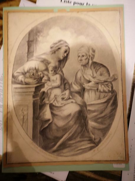 Null Ecole ITALIENNE du XVIIIe siècle.

Vierge à l'Enfant avec Sainte Anne

Lavi&hellip;