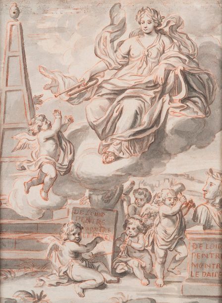 Null Nicolas Pierre LOIR

(Paris 1624 – 1679)

Projet de frontispice : Allégorie&hellip;