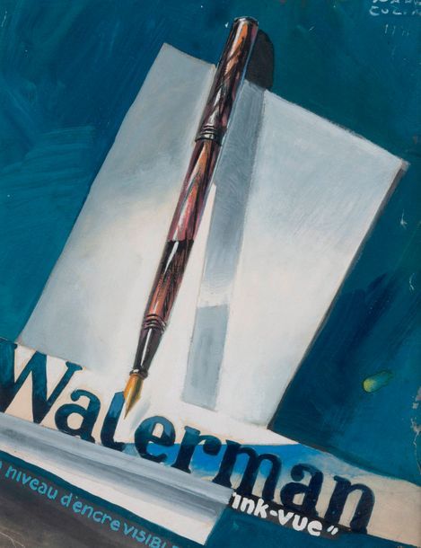 Null Paul COLIN (1895-1982)

Projet d'affiche pour Waterman

Gouache, signée et &hellip;
