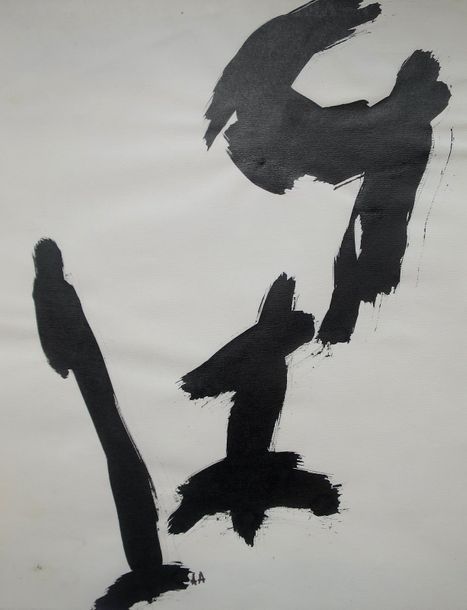 Null Angel ALONSO (1923-1994)

Sans titre

Encre de Chine sur papier. 

Monogram&hellip;