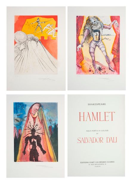 Null 
SHAKESPEARE, Hamlet

Edition d’art Les Heures claires, 1974

Portefolio de&hellip;
