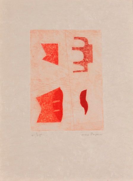 Null MAX PAPART (1911-1994)

Les quatre éléments

Gravure sur papier Japon, sign&hellip;