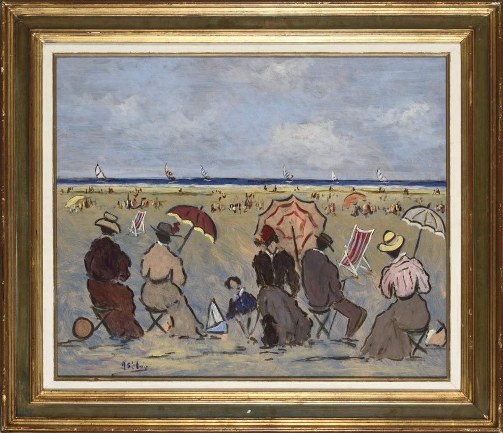 Henri SAINT CLAIR (1899-1990) HENRI SAINT CLAIR (1899-1990)

SEASIDE

Öl auf Kar&hellip;