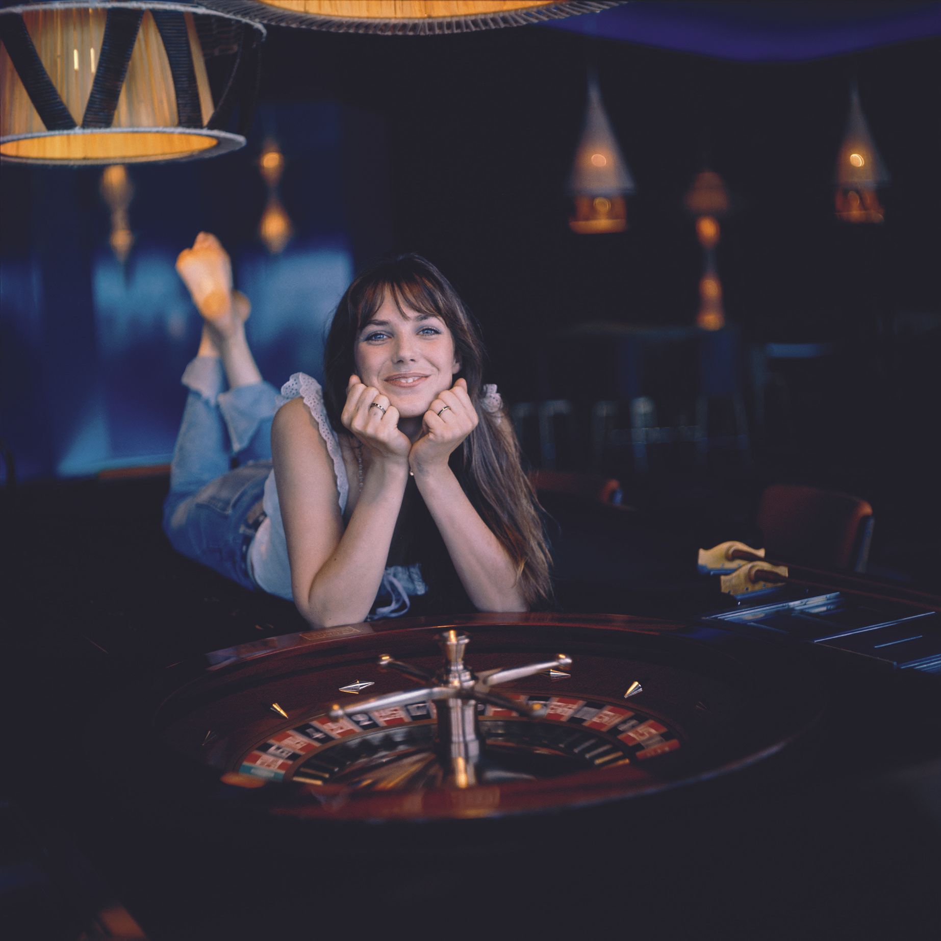 AFP AFP - Ralph GATTI

Jane Birkin in December 1974, in Paris.

Color photograph&hellip;