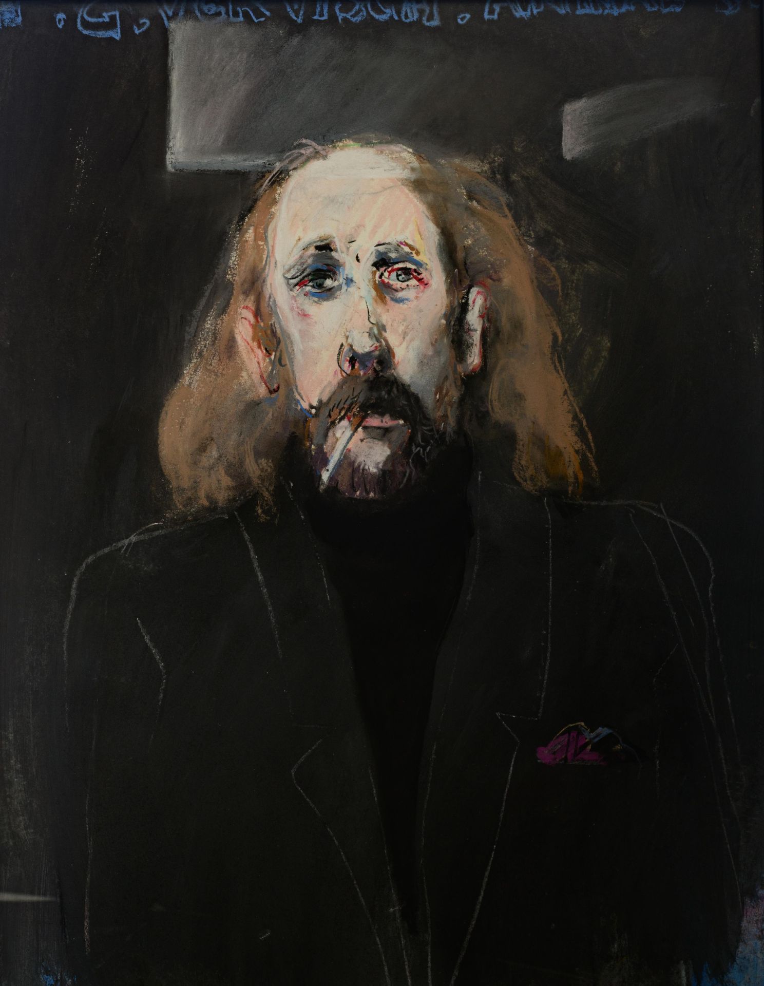 Godfried Vervisch (1930-2014), self-portrait, 46 x 56 cm Godfried Vervisch (1930&hellip;