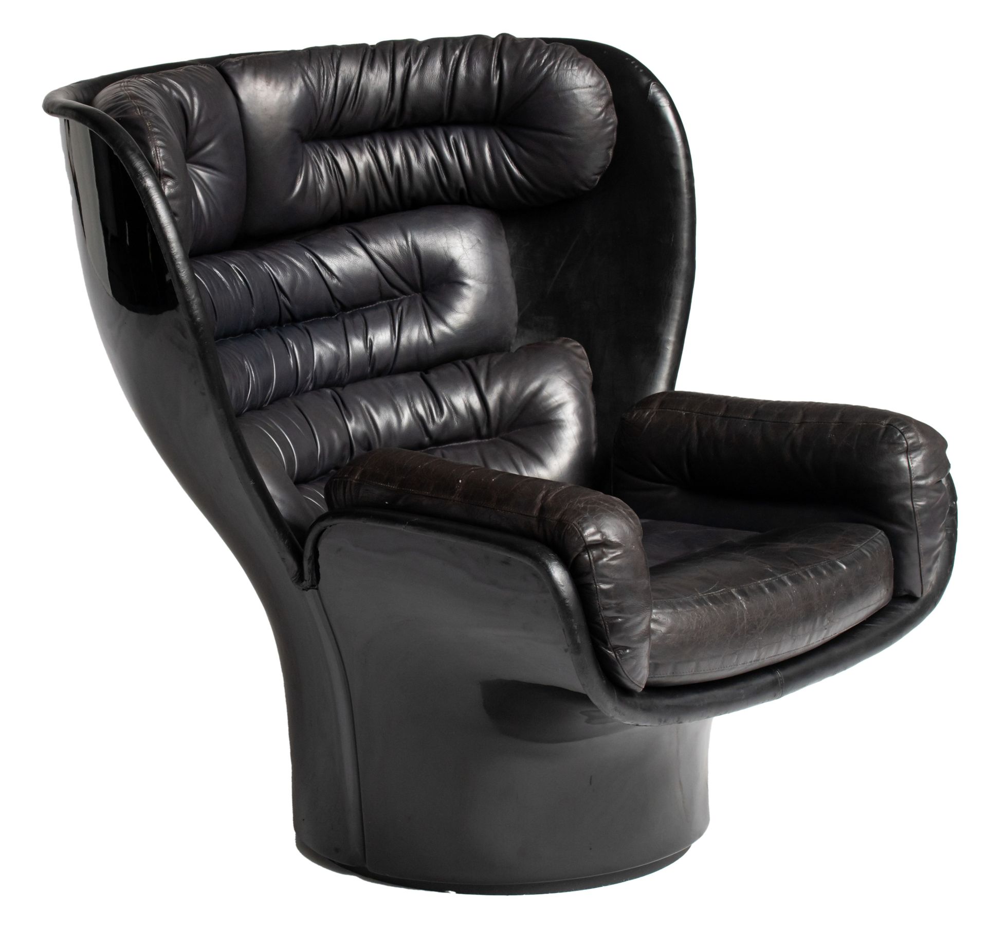 A vintage Elda chair, designed in 1963 by Joe Colombo for Comfort Fratelli Longh&hellip;