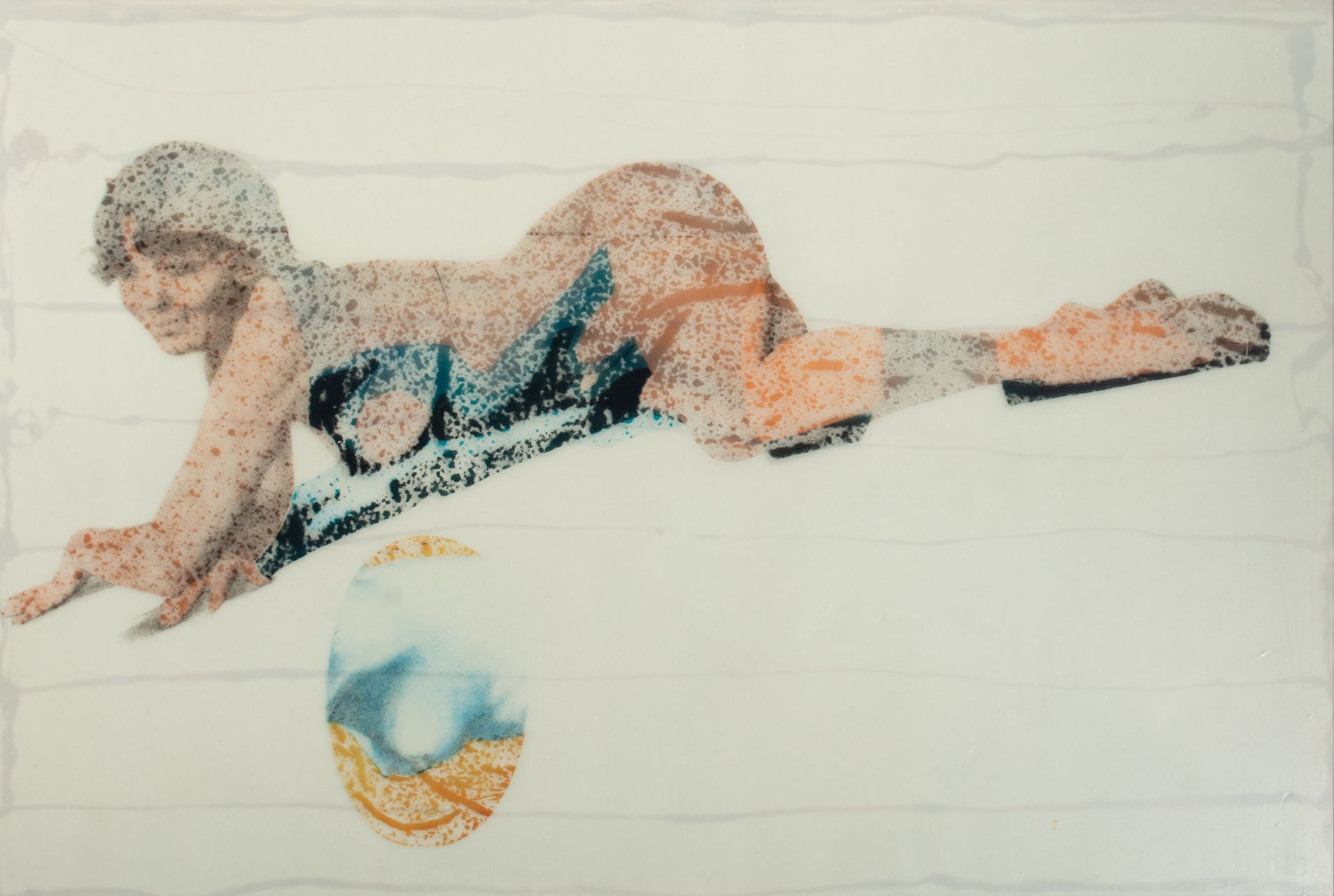 Pol Mara (1920-1998), Maya desnuda, Oil on plastic on polyester, 1970, 130 x 190&hellip;