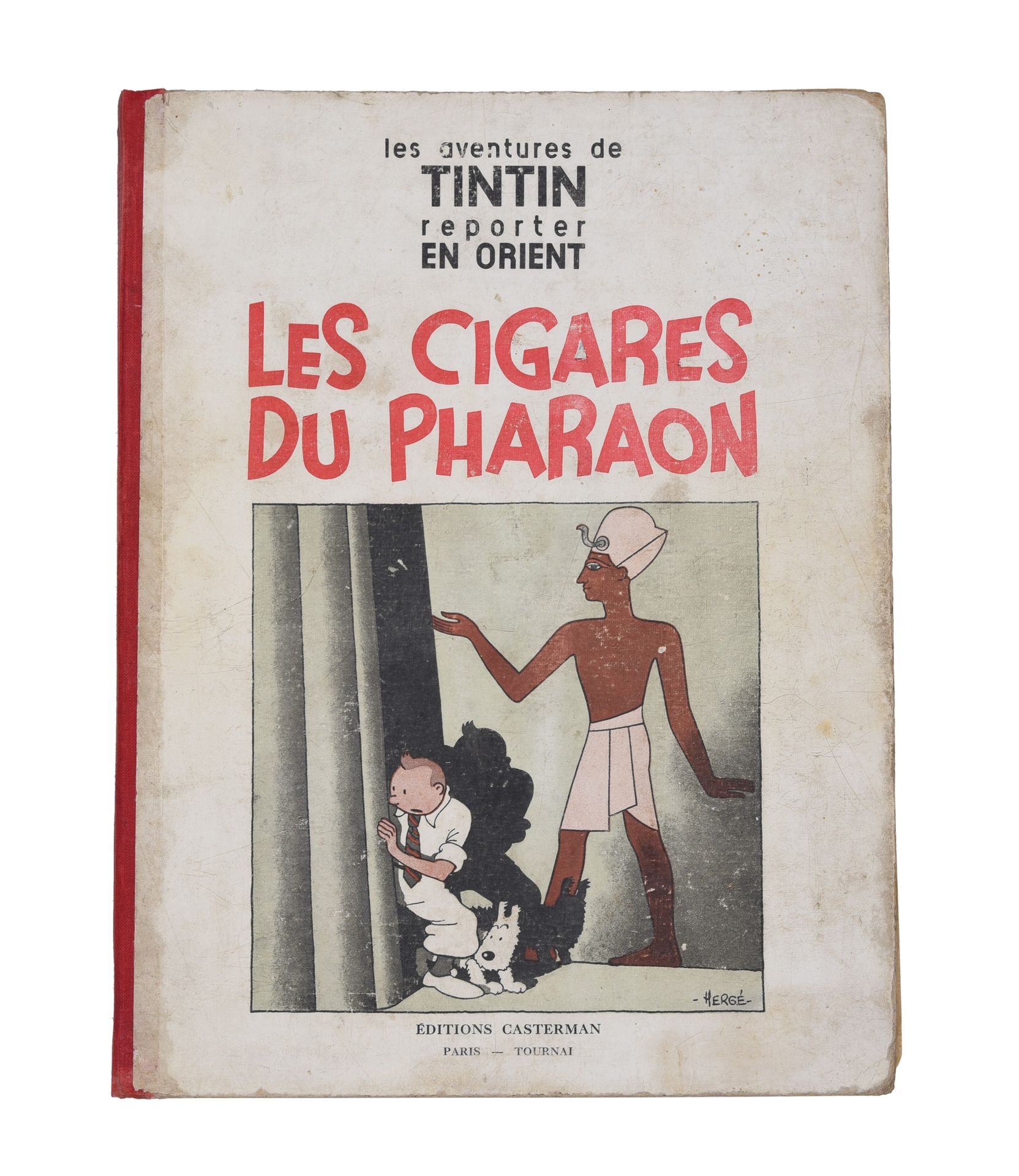 Herge (1907-1983), 'Les Aventures de Tintin reporter en Orient, Les Cigares du P&hellip;