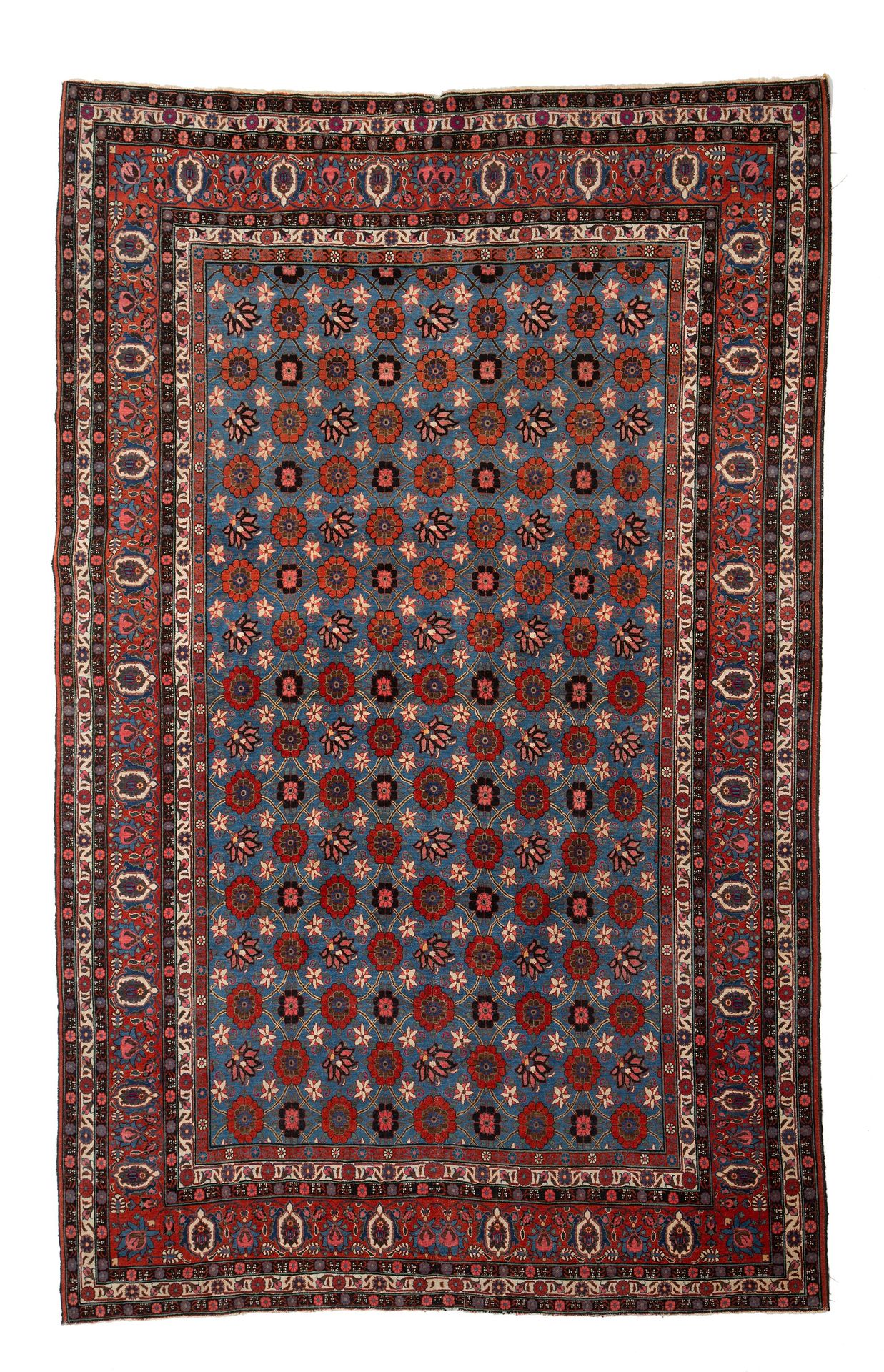 A Persian rug, Teheran, 1930's , 205 x 332 cm 一块波斯地毯，德黑兰，1930年代，205 x 332厘米