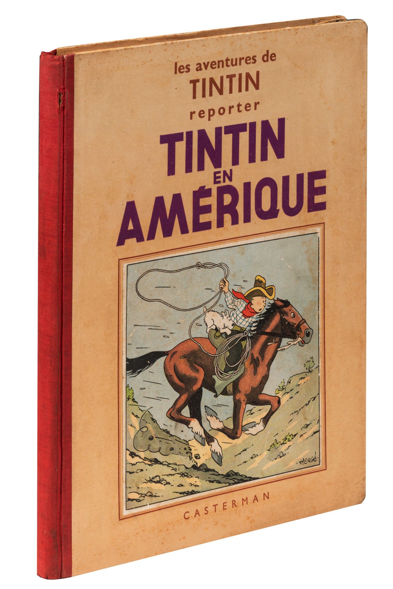 Hergé (1907-1983), 'Tintin en Amérique', 1937 Hergé (1907-1983), 'Tintin en Amér&hellip;