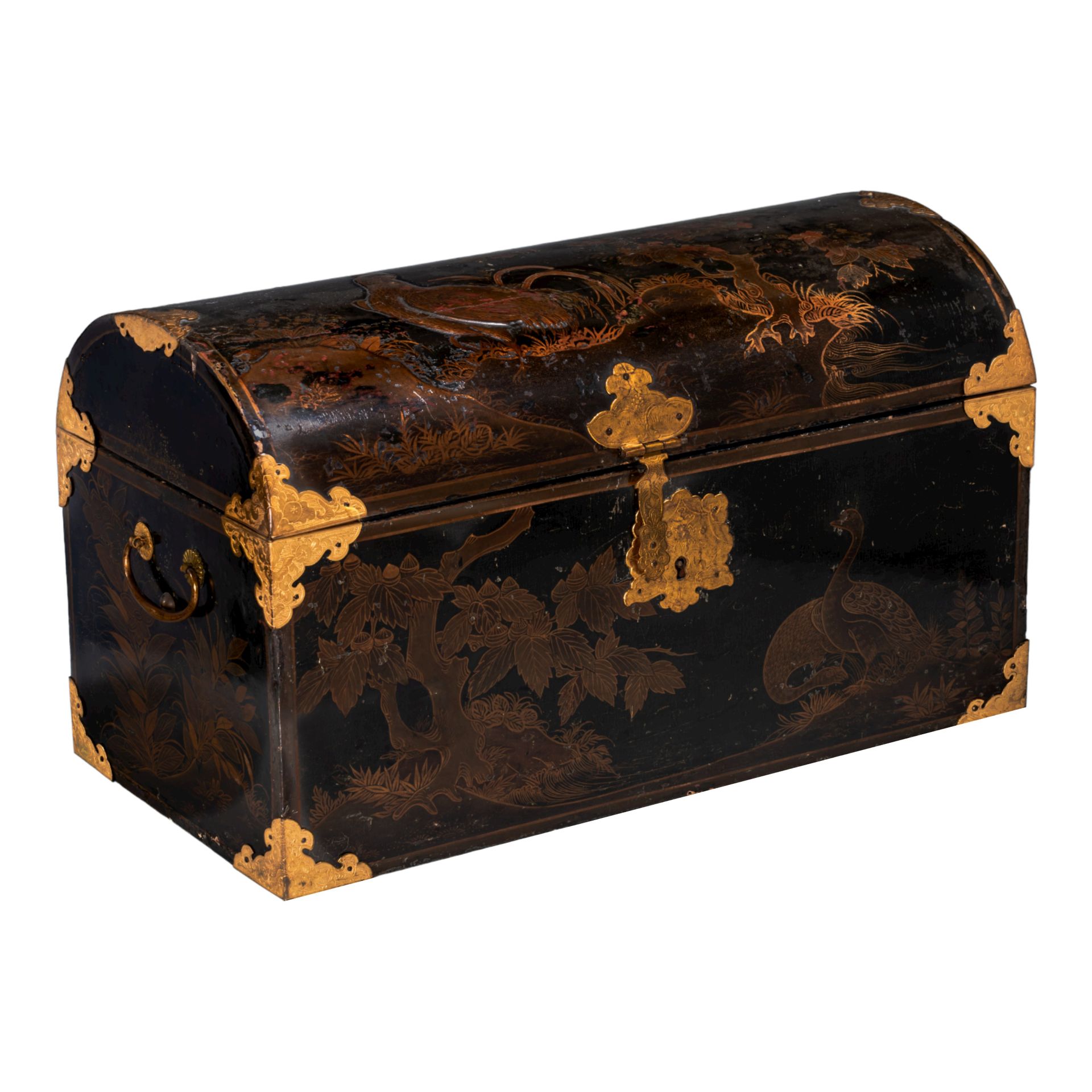 A Japanese Namban lacquer chest for the Portuguese market, late Momoyama/ early &hellip;