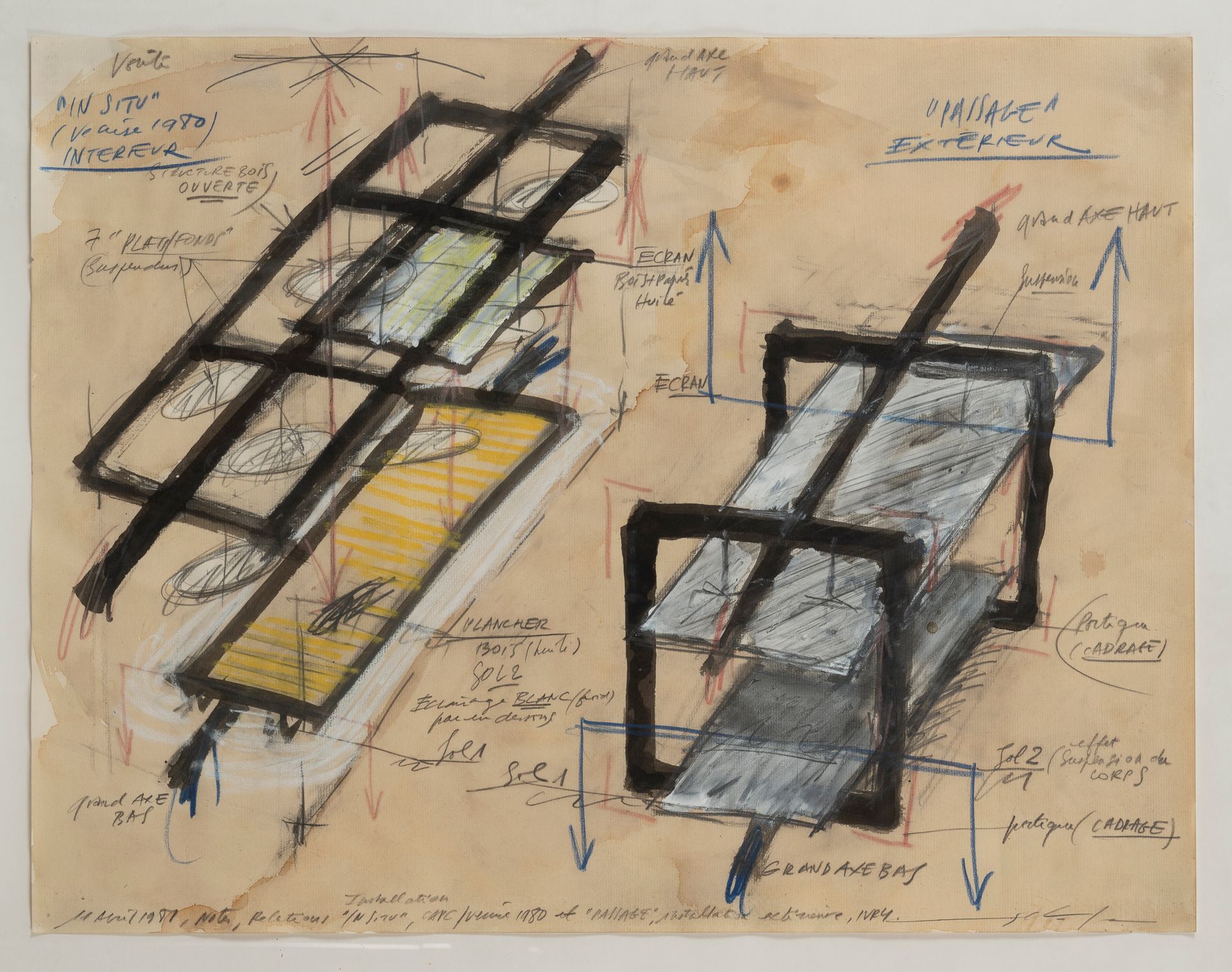 Null Jean CLAREBOUDT (1944-1977)

Project, April 11, 1981

Mixed media on paper &hellip;