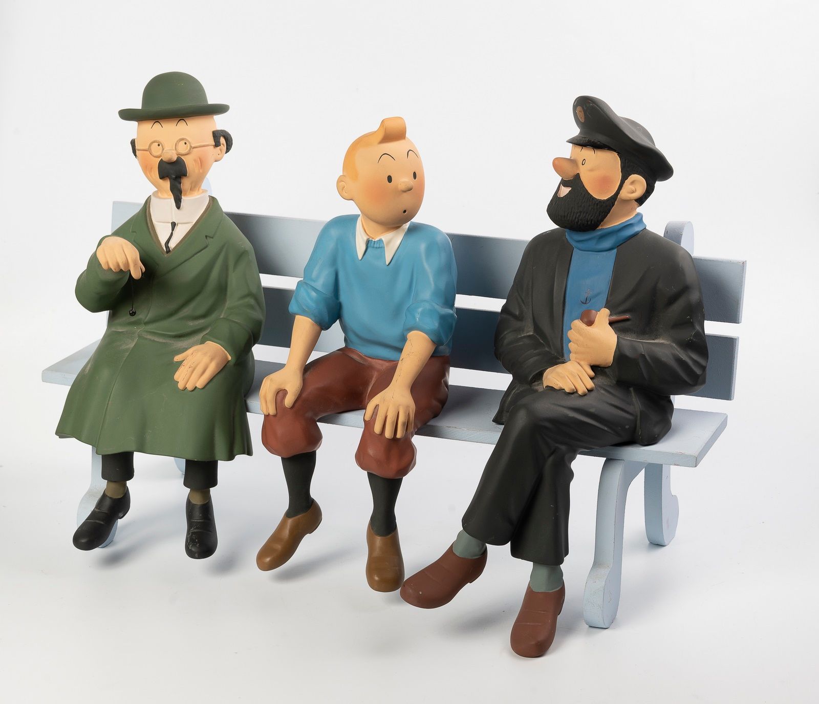 Null Tintin


HERGE / MOULINSART / LEBLON DELIENNE


Die Szene auf der Bank Lebl&hellip;