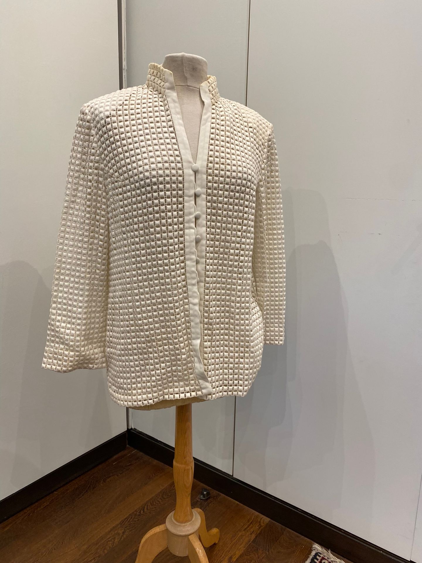 Null HANAE MORI couture, women's cotton jacket

Size 46