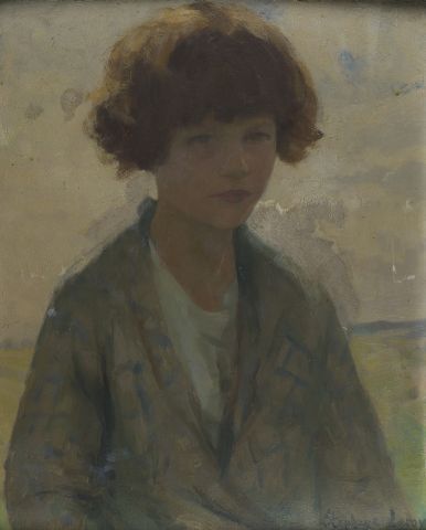Null Stéphane LEROY (1877-1940)
Portrait d’enfant
Huile sur panneau signée en ba&hellip;