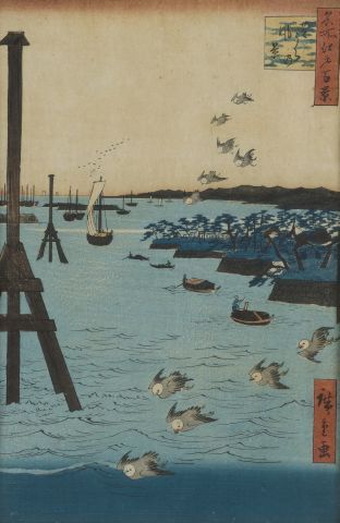 Null Hiroshige ANDO (1797-1858) 
???? , ???? ????
Estampe Oban Tate-e de la séri&hellip;