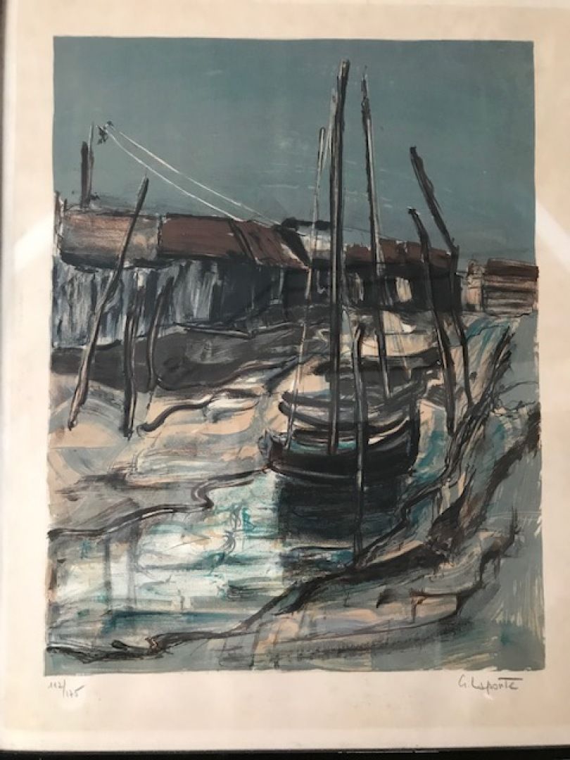 Null G LAPORTE (1926-2000)

the boats

lithograph 

signed lower right 

112/175&hellip;