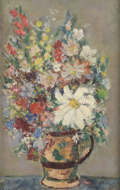 Simon SEGAL (Bialystok 1898-1969 Paris) Bouquet de fleurs
Huile sur toile, signé&hellip;