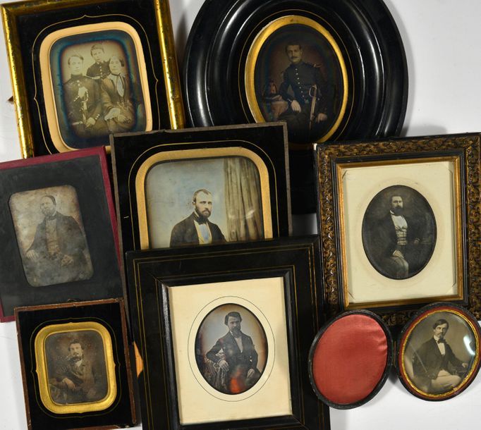 Null Victor Plumier et divers

Portraits d'hommes, c. 1845-1855.

13 daguérréoty&hellip;