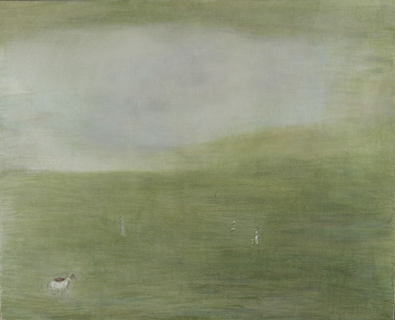 Null 杰弗里-霍尔德(1930-2014)


在草地上


布面油画，背面有签名和日期1995。


82 x 100厘米


没有画框。


出处 :
&hellip;