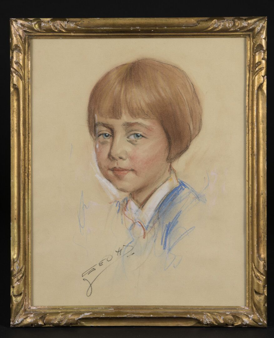 Null GEO (1853-1924) (Henri Jules Geoffroy)


Junges Mädchen in Büste


Pastell &hellip;