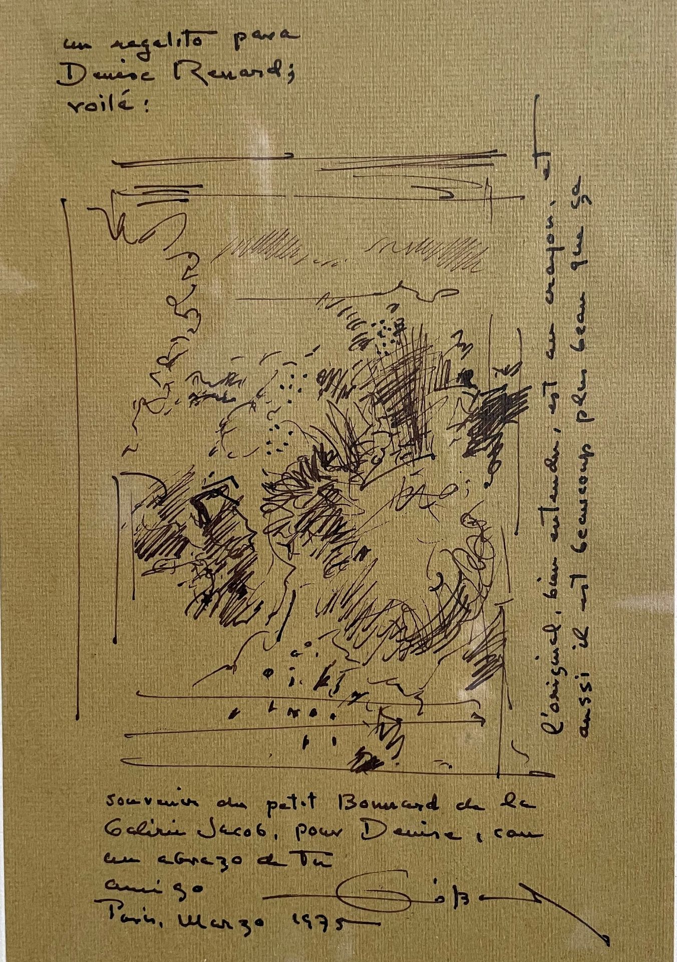 Null 
Fernando ZOBEL DE AYALA (1924-1984)

Interprétation d’un paysage de Bonnar&hellip;