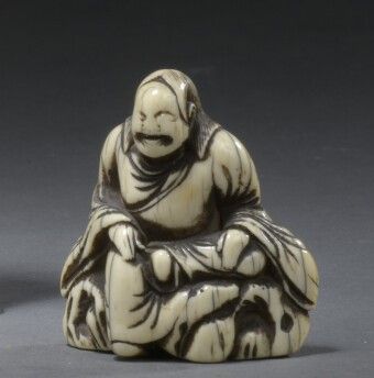 Null JAPON - Époque EDO (1603 - 1868), XVIIIe siècle

Netsuke en ivoire, Sennin &hellip;