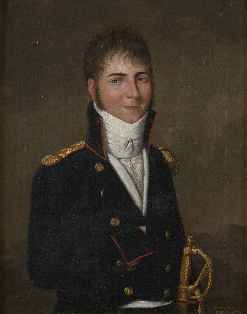 Null Johan Friedrich DRYANDER

(Saint Jean 1756 - 1812)

Portrait d'un militaire&hellip;