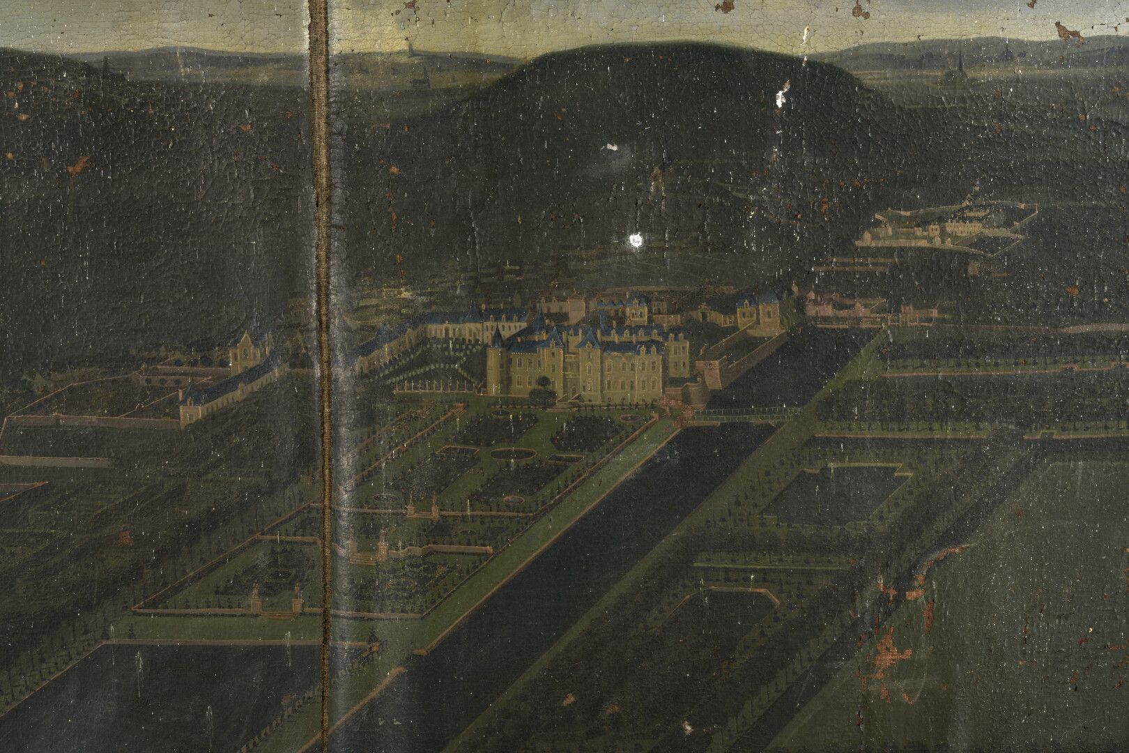 Null Ecole FLAMANDE vers 1670

Vue de château et de son parc

Toile 

170 x 208 &hellip;