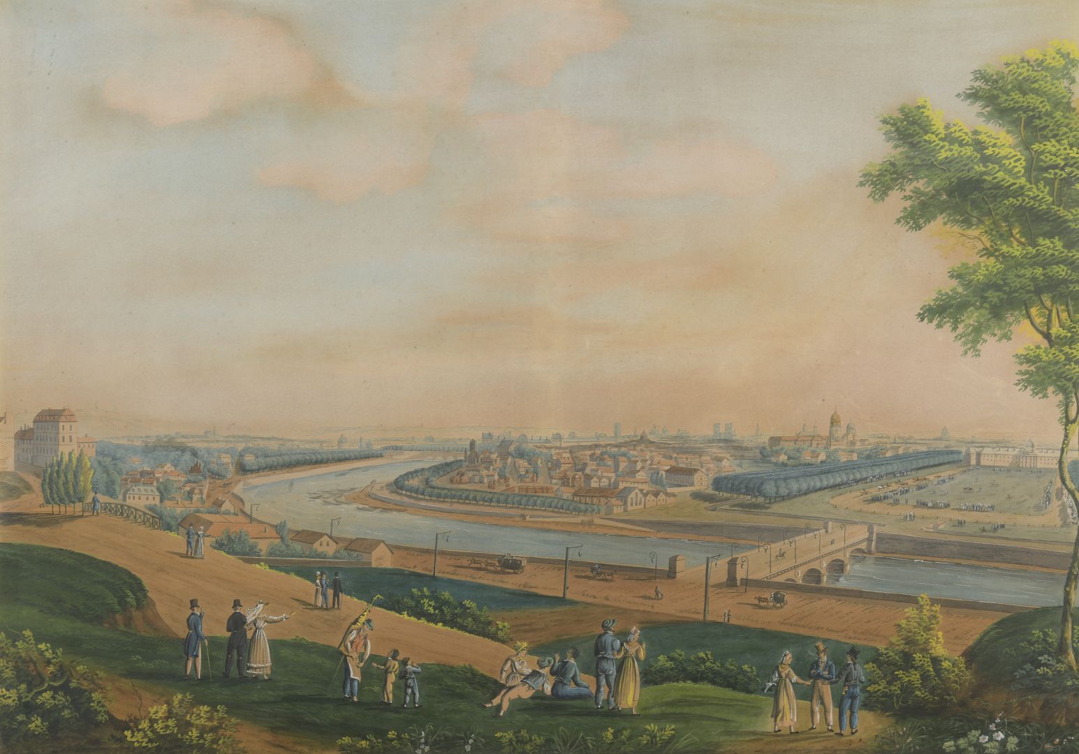 Null École FRANÇAISE vers 1820

Paris, la rive gauche de la Seine vue depuis la
&hellip;