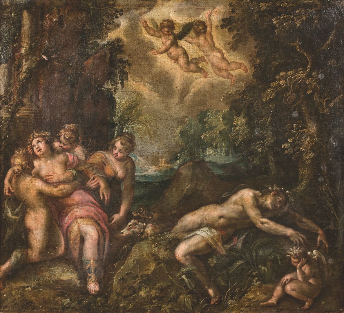 Null Ludovico POZZOSERRATO (c.1550-c.1603)

La mort d'Adonis

Sur sa toile d'ori&hellip;