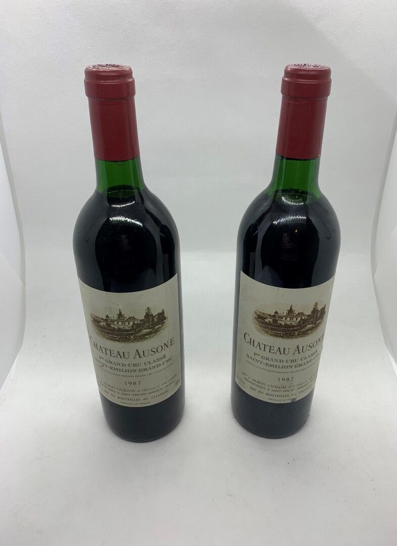 Null 2 bottles of Château AUSONE, 1er Grand Cru Classé, Saint-Emilion Grand Cru &hellip;