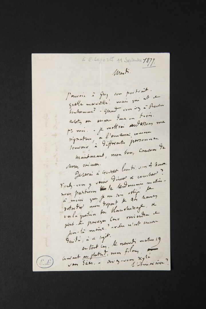 Null FLAUBERT Gustave [Rouen, 1821 - Croisset, 1880], écrivain français.


	Lett&hellip;