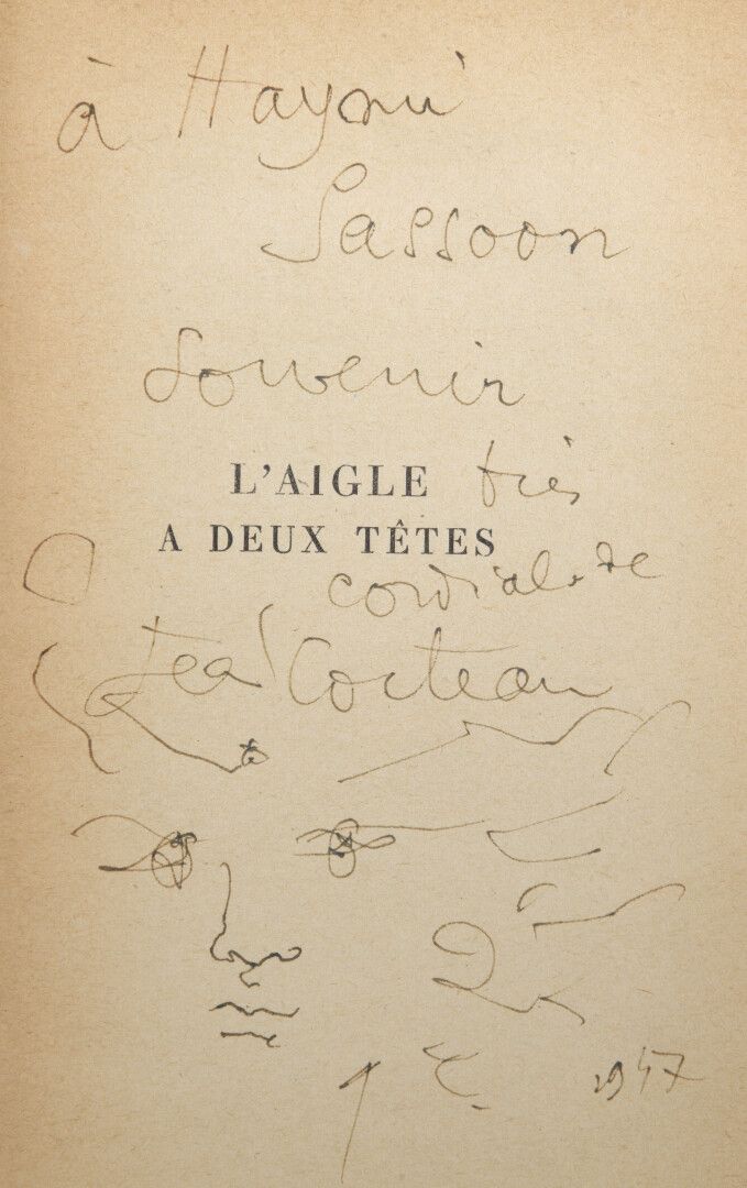Null COCTEAU Jean [Maisons-Laffitte, 1889 - Milly-la-Forêt, 1963], French poet a&hellip;