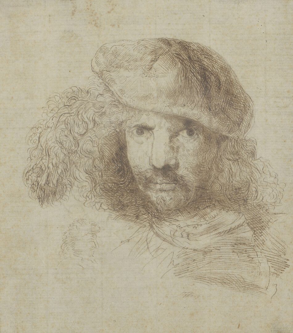 Null Escuela de HOLANDA del siglo XIX al gusto de REMBRANDT

Retrato de un hombr&hellip;